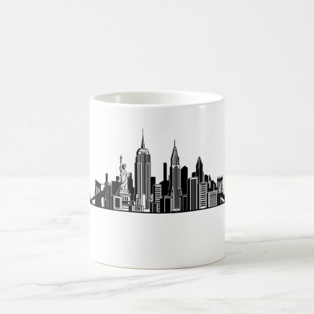 My Heart Beats For New York Mug (Center)