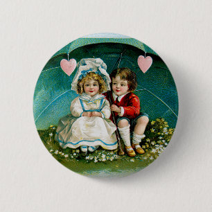 My Heart Beats Warm... 2 Inch Round Button