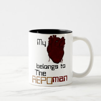 My heart belings to the Repoman Two-Tone Coffee Mug