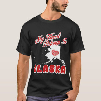 My Heart Belongs In Alaska T-Shirt