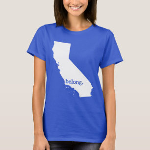 My Heart Belongs In California T-Shirt