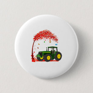 My Heart Belongs To A Farmer Valentine For Farmer  2 Inch Round Button
