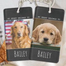 My Heart Belongs To - Dog Mom - Dog Pet Photo