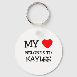 My Heart Belongs To KAYLEE Keychain