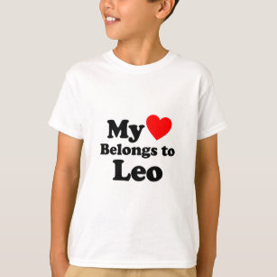 My Heart Belongs to Leo T-Shirt