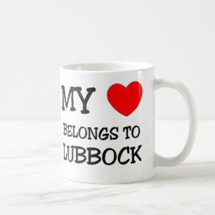 My heart belongs to LUBBOCK Coffee Mug