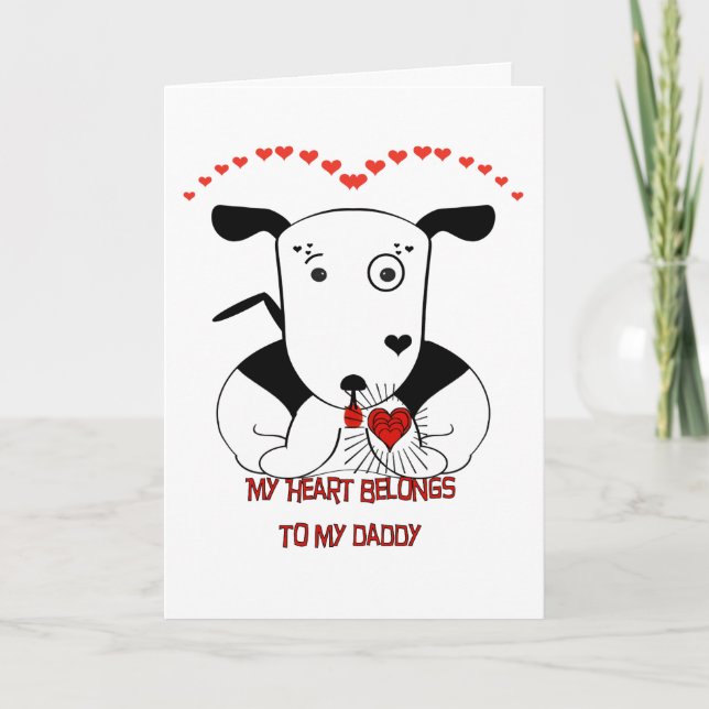 My Heart Belongs to My Daddy Card (Front)