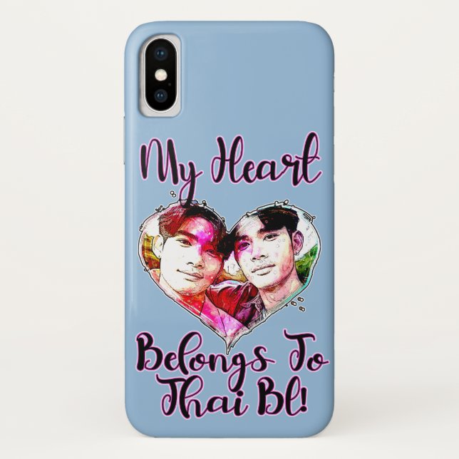 My Heart Belongs To Thai BL Case-Mate iPhone Case (Back)