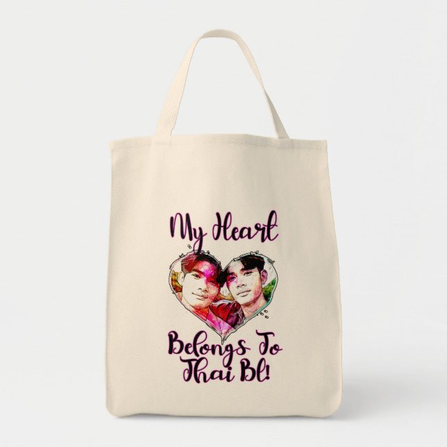 My Heart Belongs To Thai BL Tote Bag (Front)
