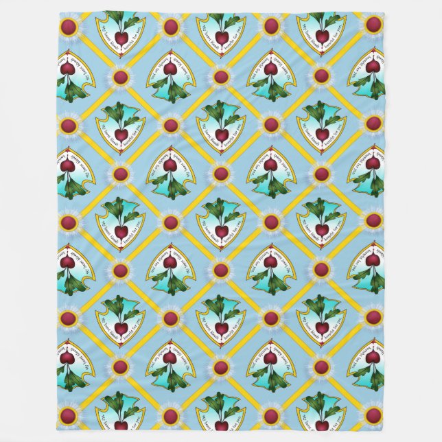 My Heart Bleeds Borscht For You Fleece Blanket (Front)