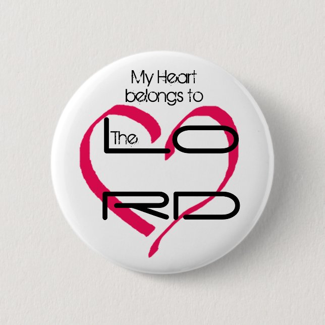 My Heart Button (Front)