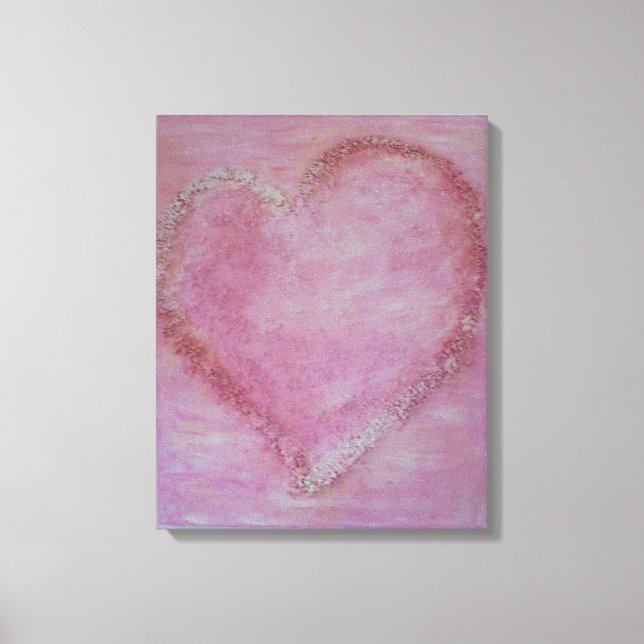 my heart canvas print (Front)