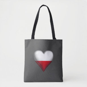 My Heart for Poland Tote Bag