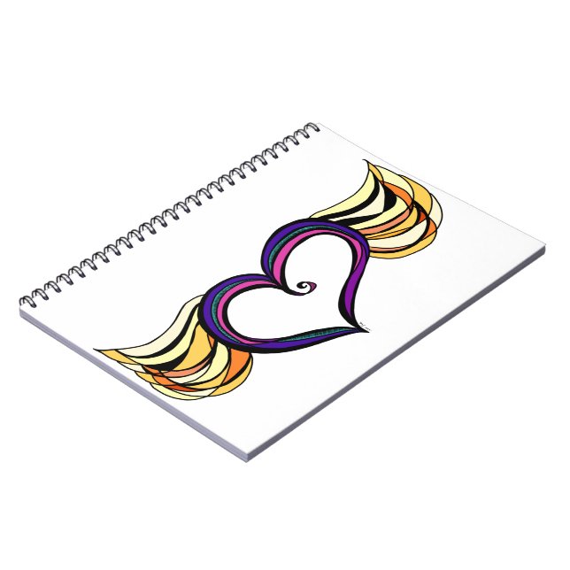 My Heart Has Wings Notebook (Left Side)