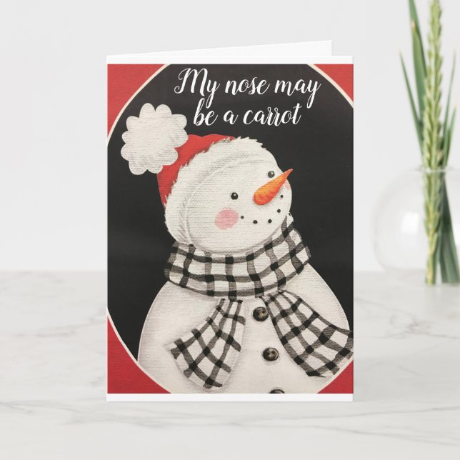 MY HEART IS FILLED WITH CHRISTMAS WISHES CARD (Front)