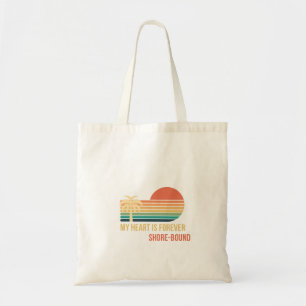 My Heart is Forever Shore-Bound tote bag