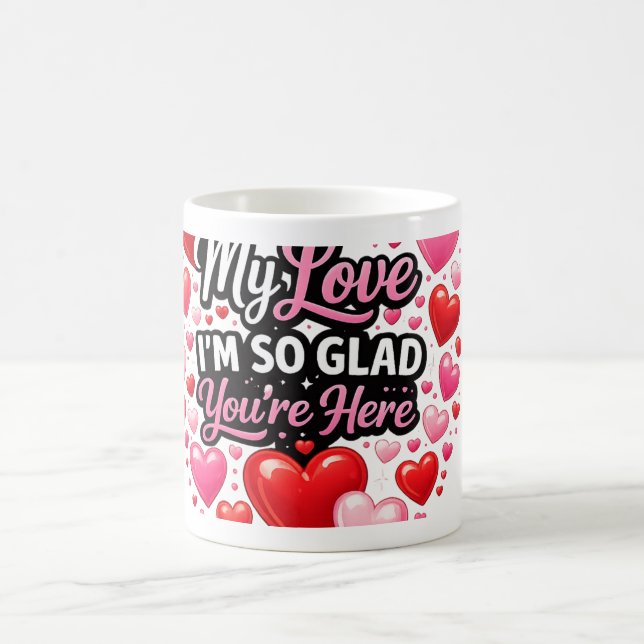 My Heart Is Forever Yours Valentine Love  Coffee Mug (Center)