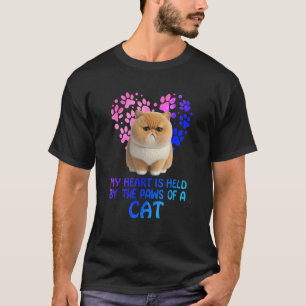 My Heart Is Held By The Paws Of A Cat T-Shirt