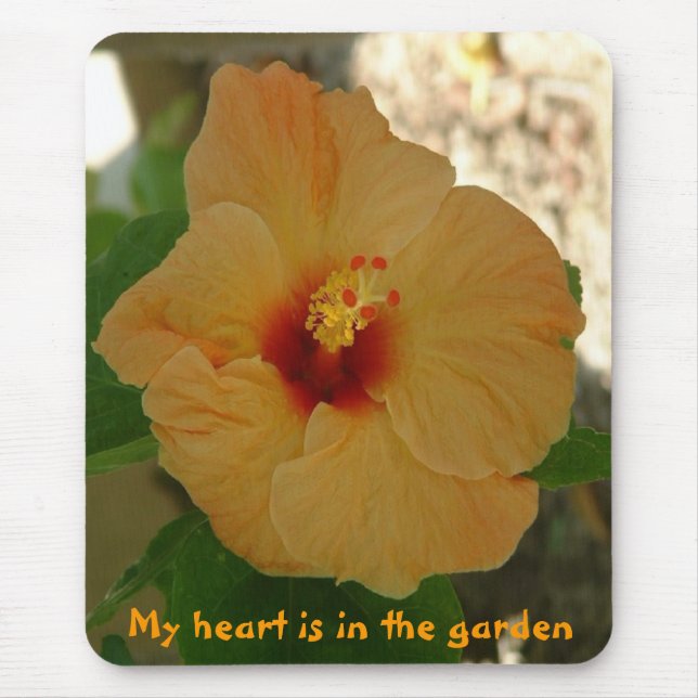 My heart is in the garden mouse pad (Front)