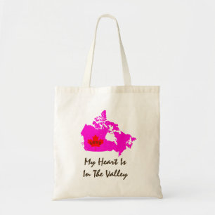 My heart is in the valley  Nova Scotia Tote Bag
