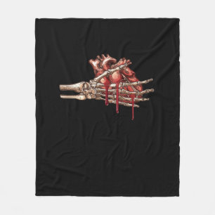 My Heart Is Your Hands Classic Style Fleece Blanket