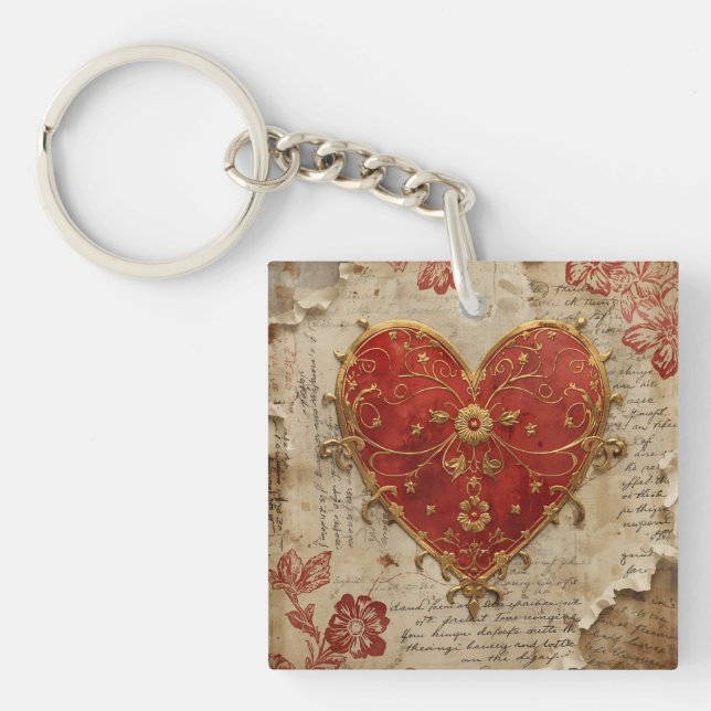 My Heart  Keychain (Front)