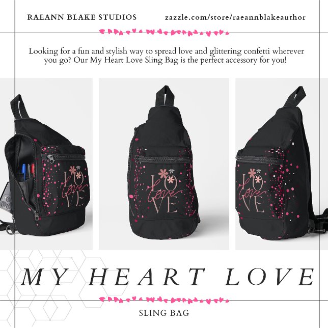 My Heart Love Sling Bag (Creator Uploaded)