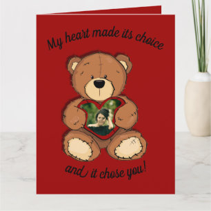 My heart made its choice, card