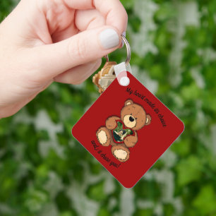 My heart made its choice, keychain