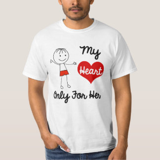 My Heart Only For Him Couple Men's T-Shirt