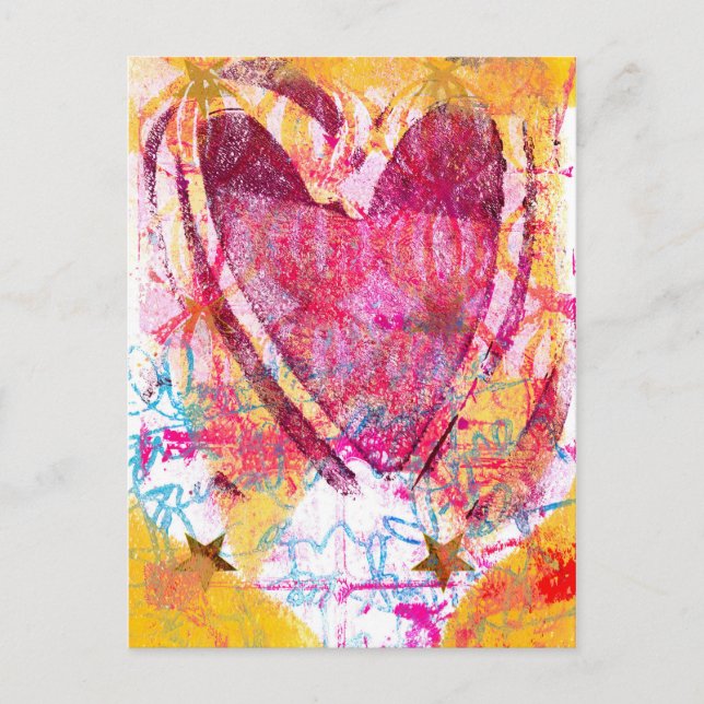 My Heart Postcard (Front)