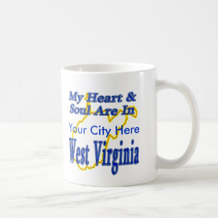 My Heart & Soul are in West Virginia Coffee Mug