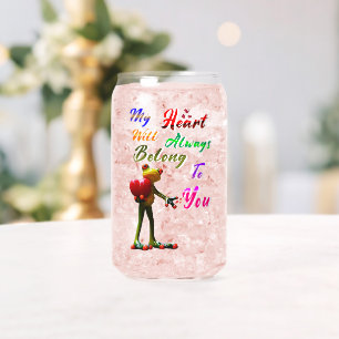 My Heart Will Always Belong To You Can Glass