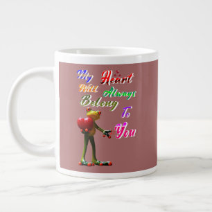 My Heart Will Always Belong To You Large Coffee Mug