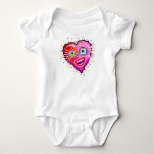 MY HEART WILL GLOW ON BABY BODYSUIT