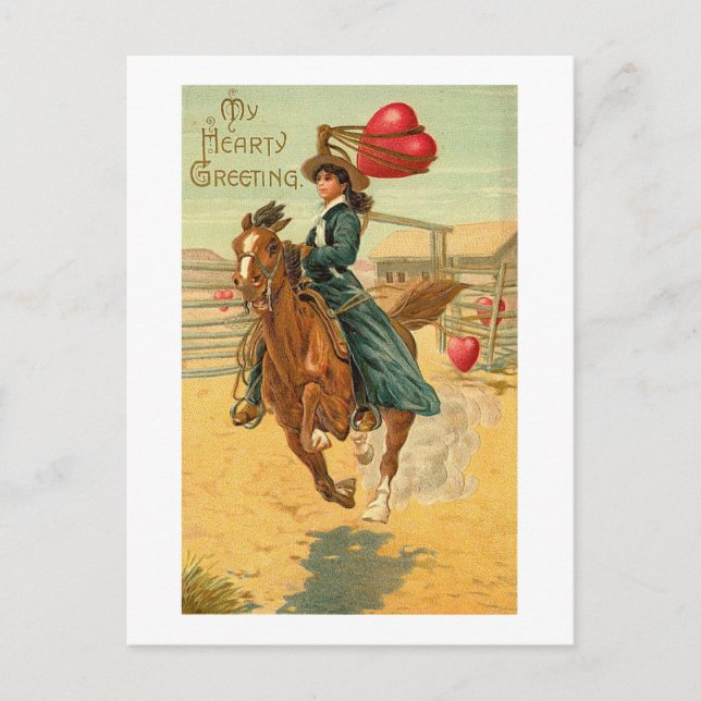 My Hearty Greeting Postcard (Front)