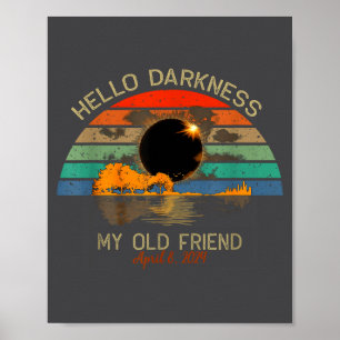 My Hello Darkness Old Friend Total Poster
