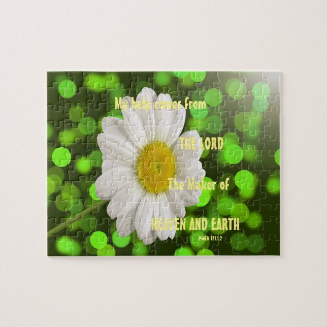 My Help Comes From The Lord Jigsaw Puzzle (Horizontal)