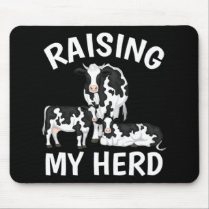 My Herd Farmer Mom Cow Calves Lover Mother's Day  Mouse Pad