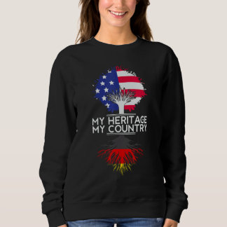 My Heritage My Country American German Von Steuben Sweatshirt