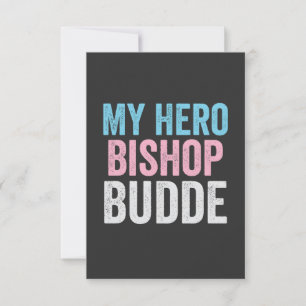 My Hero Bishop Budde Trans LGBT Trump Have Mercy Thank You Card