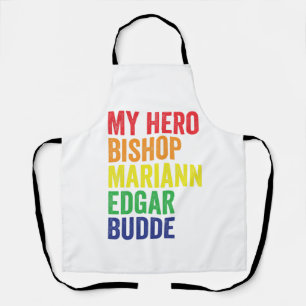 My Hero Bishop Mariann Edgar Budde Trans LGBT  Apron
