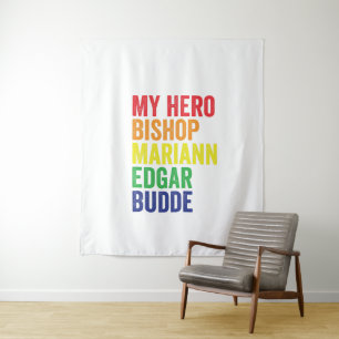 My Hero Bishop Mariann Edgar Budde Trans LGBT  Tapestry