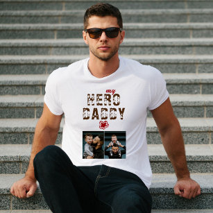 My Hero Daddy Father`s Day 2 Photo T-Shirt
