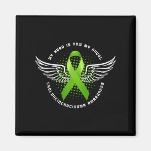 My Hero Is Now My Angel Cholangiocarcinoma Magnet