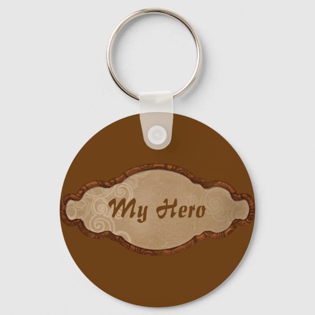 My Hero Keychain (Front)