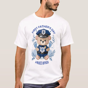 👮‍♂️💙 “My Hero, My Daddy” – First Father’s Day f T-Shirt