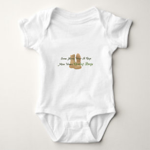 My Hero Wears Combat Boots Baby Bodysuit