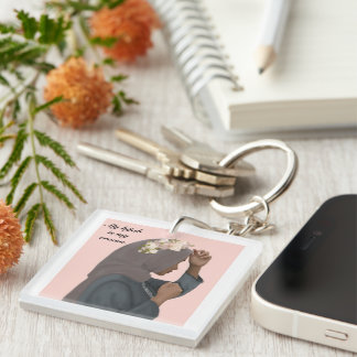 My Hijab is My Crown Keychain