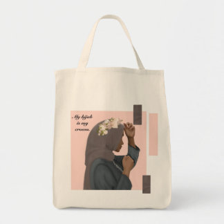My Hijab is my Crown Tote